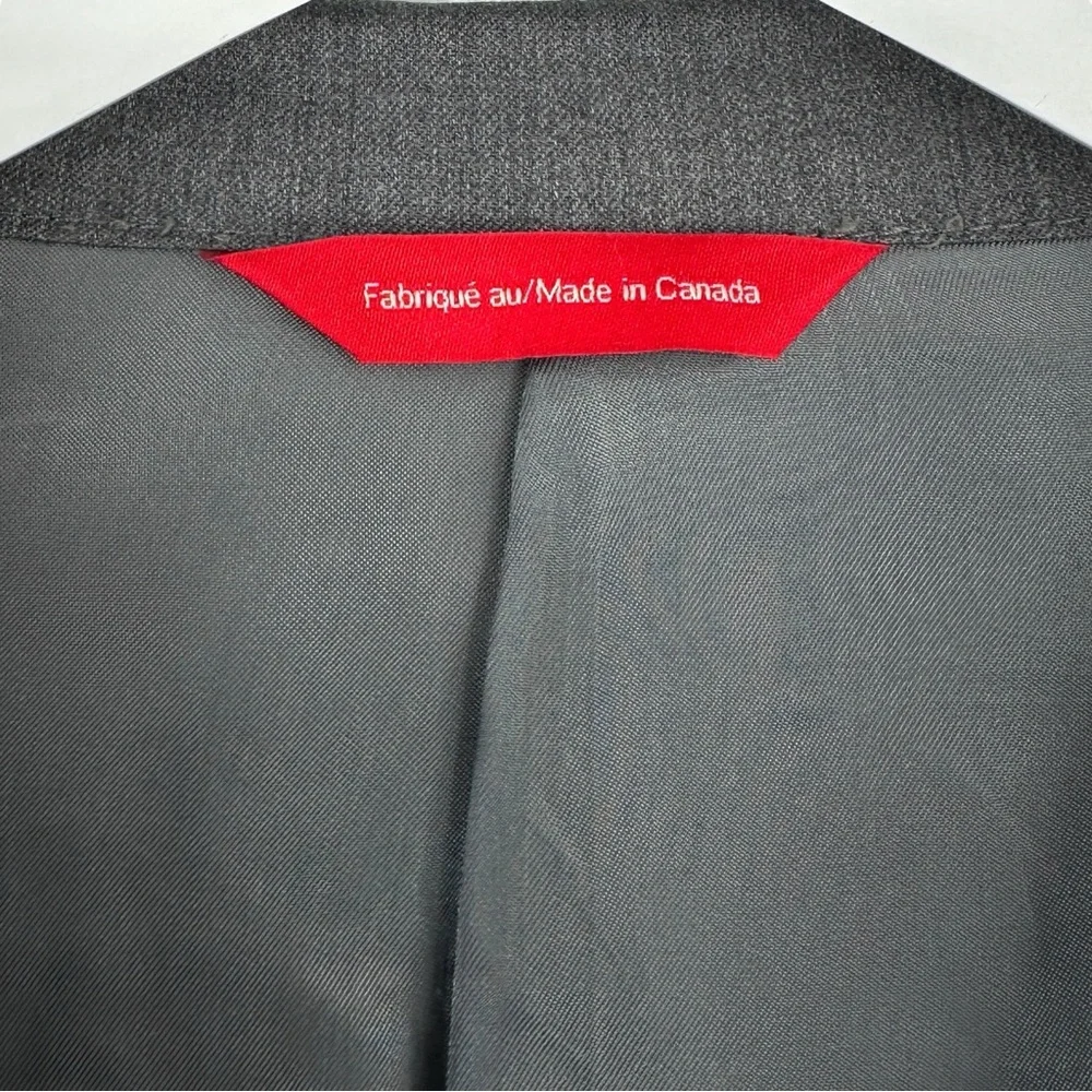 SAMUELSOHN Loro Piana Wool Super 120s Gray Classic Blazer Suit Jacket sz 54